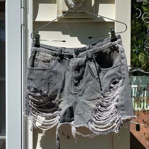 PrettyLittleThing denim Shorts size 12